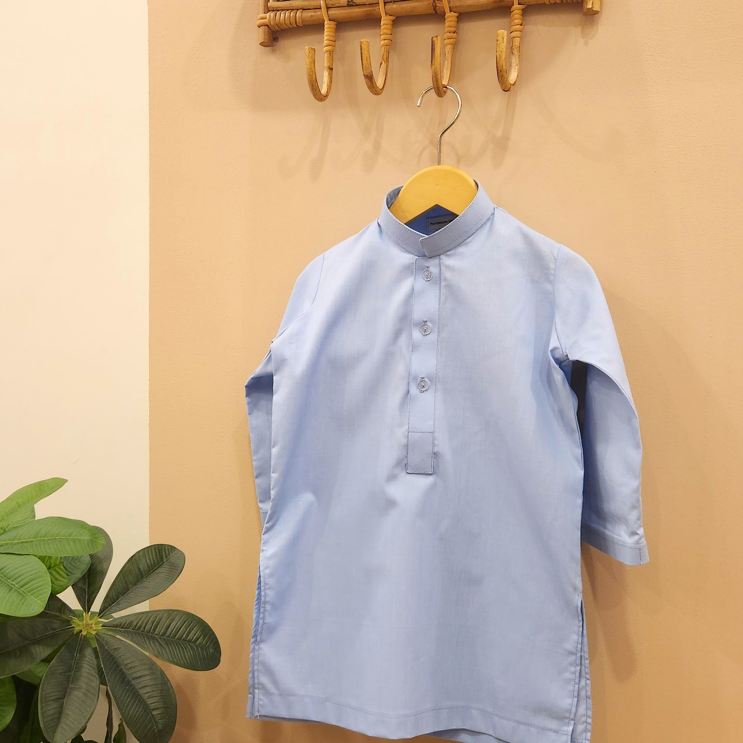 Powder Blue Kurta