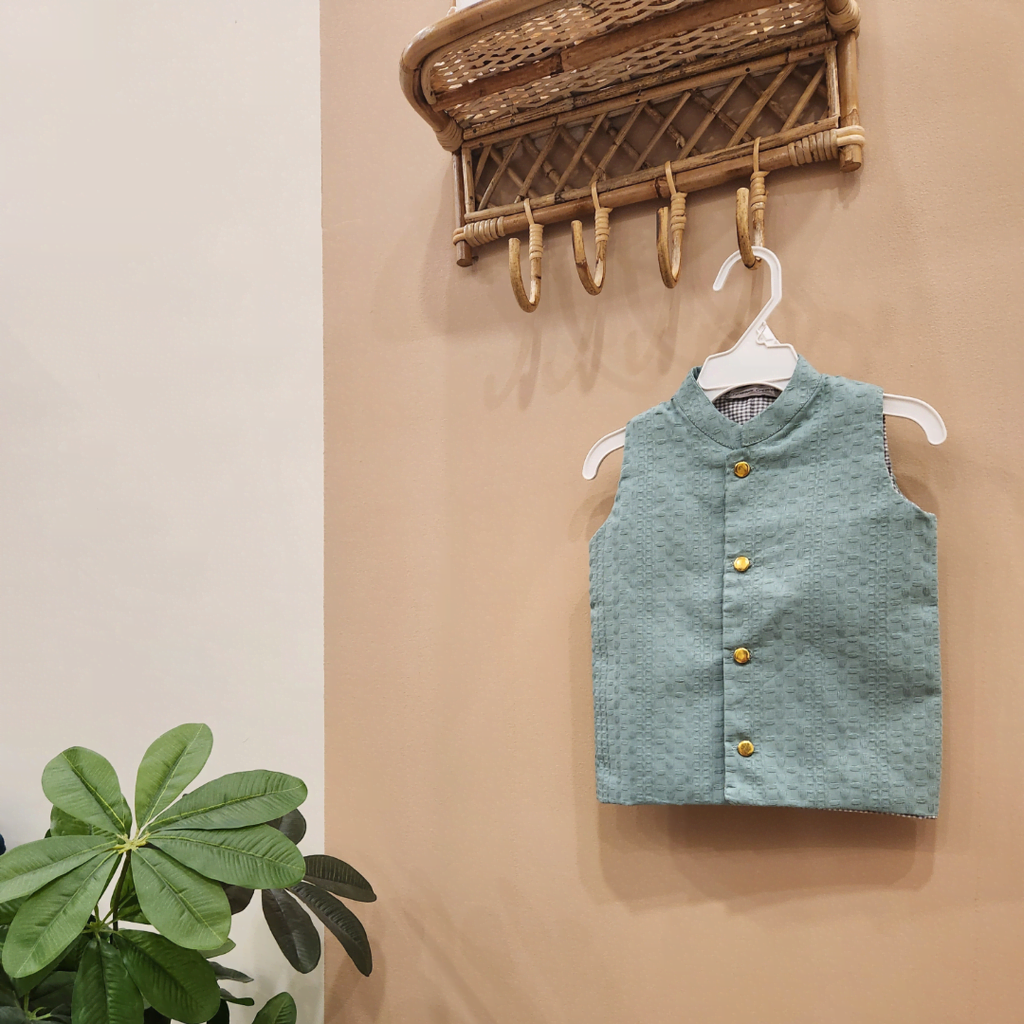 Mint Green Waistcoat