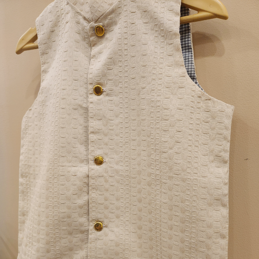 Beige Waistcoat