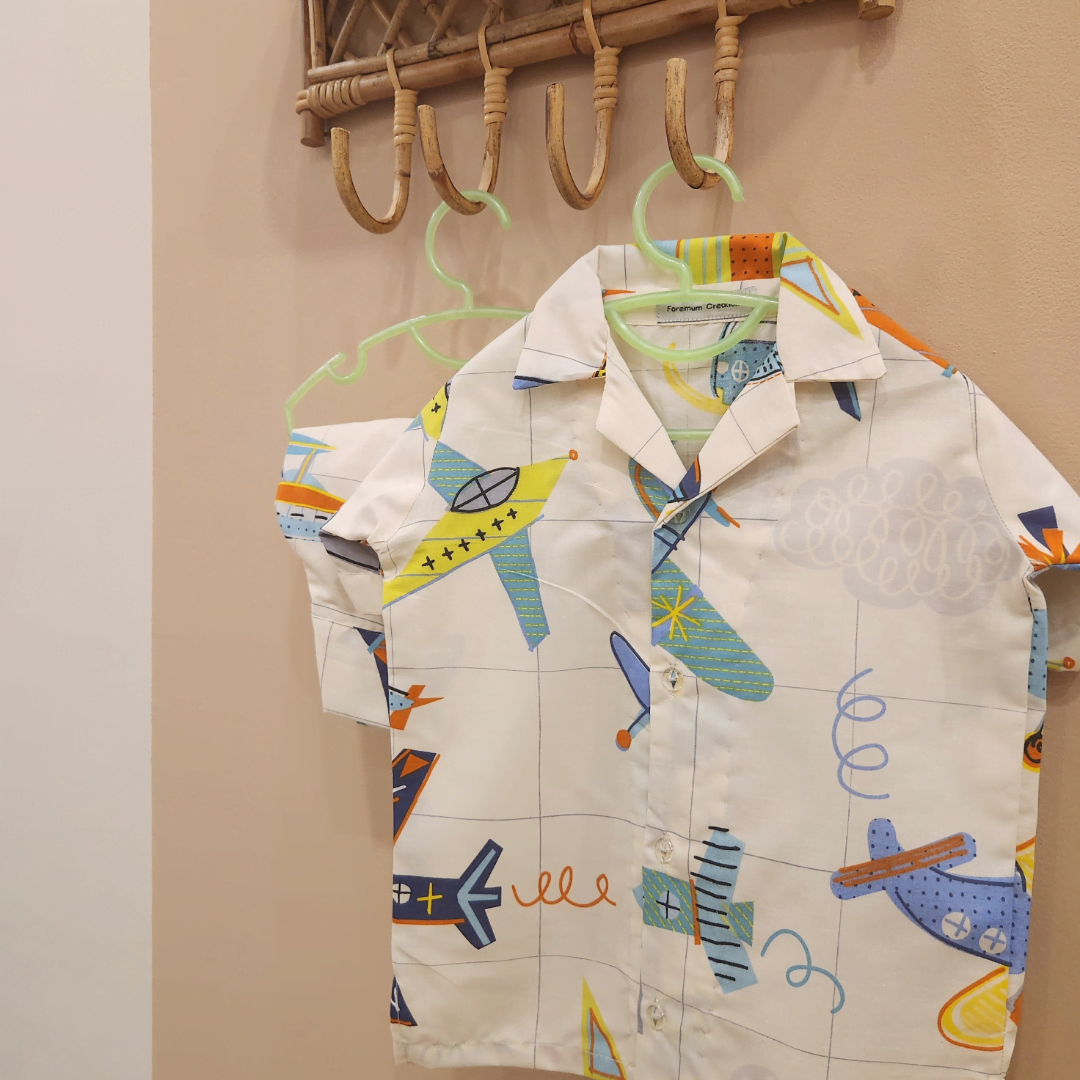 Daytime Airplanes Safari Suit