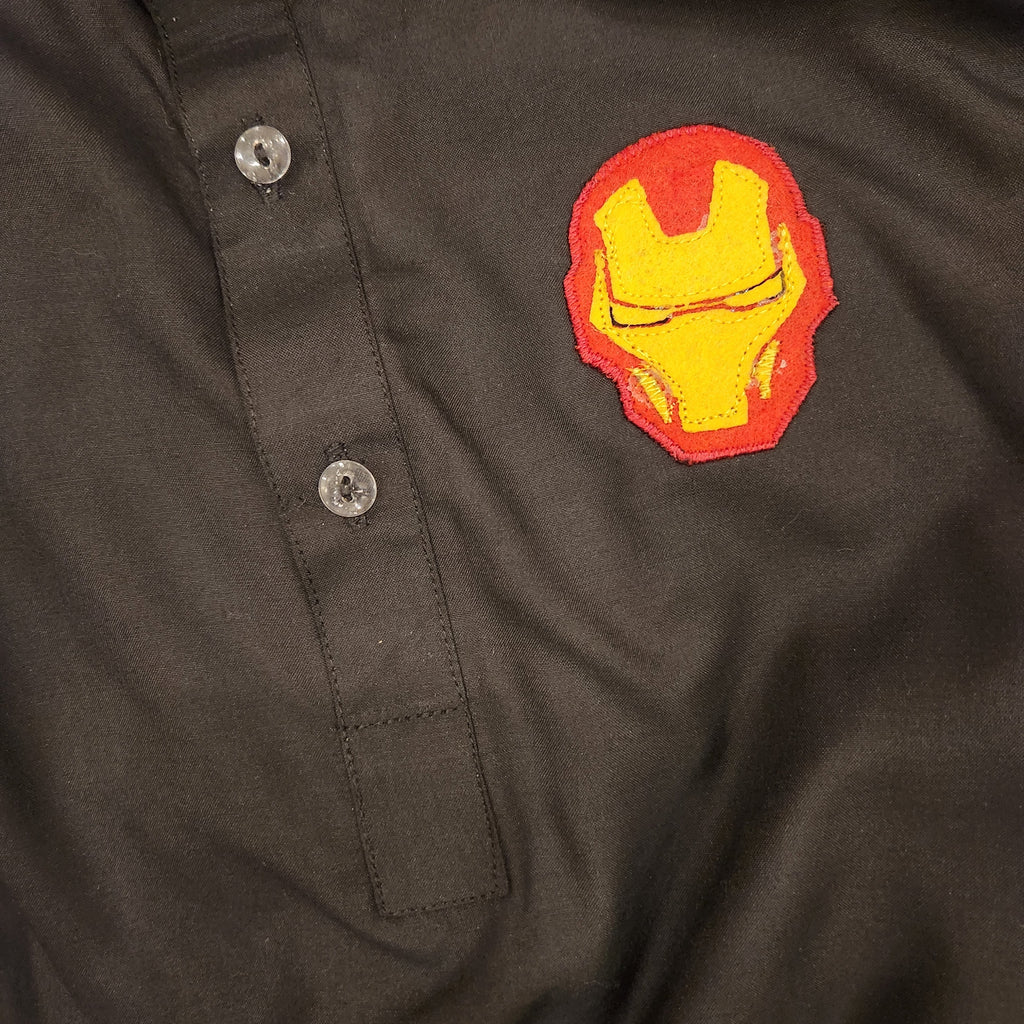 Black Ironman Kurta only