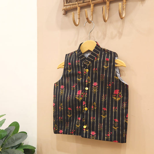 Midnight Blossom Waistcoat