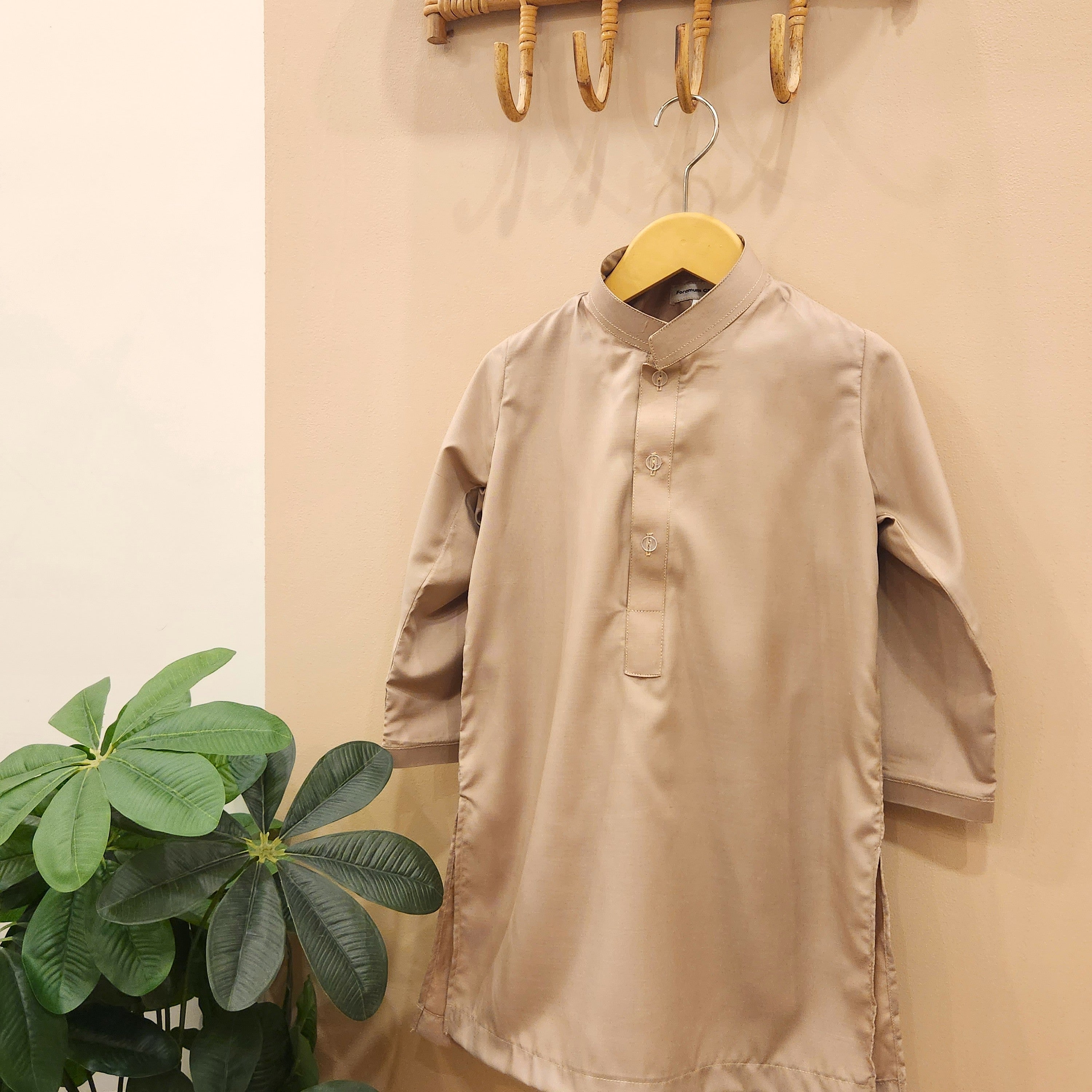 Latte Brown Kurta