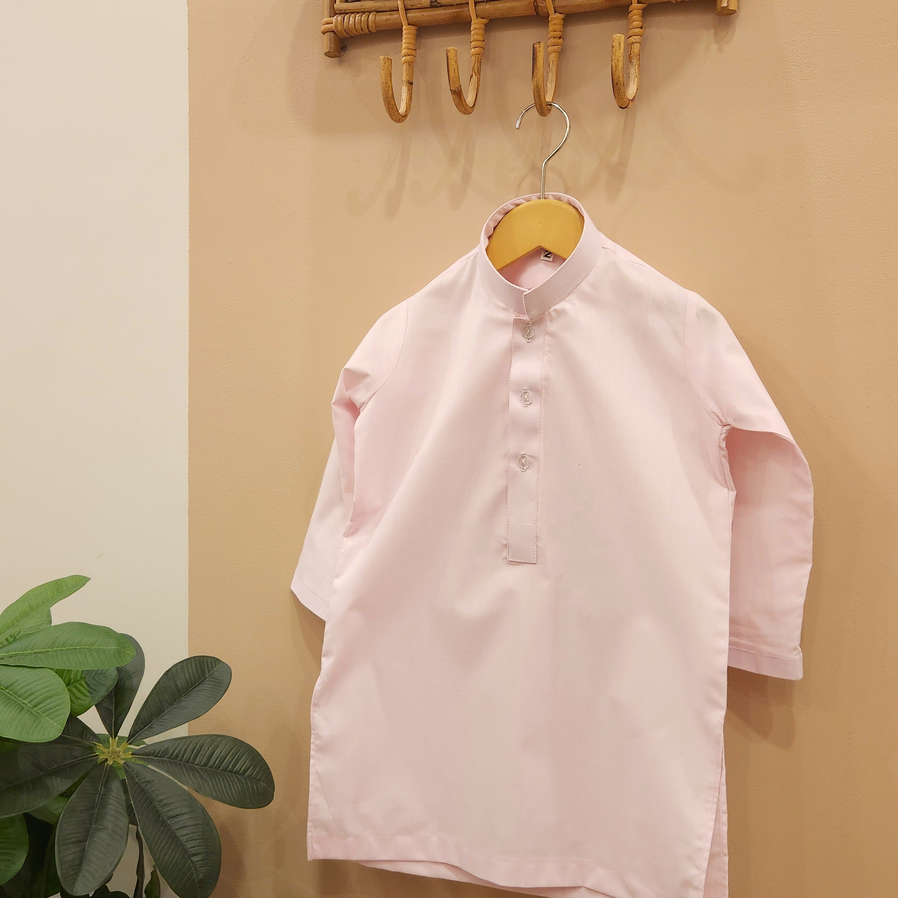 Powder Pink Kurta