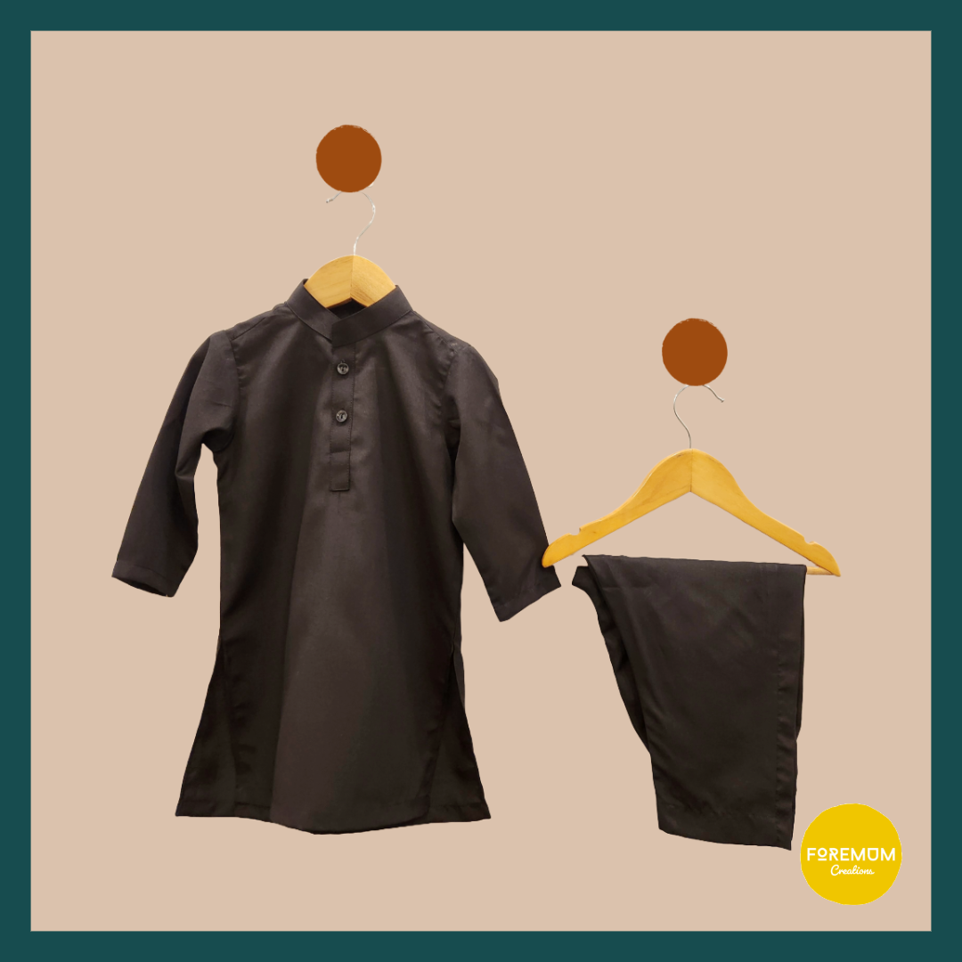 Classic Black Kurta only