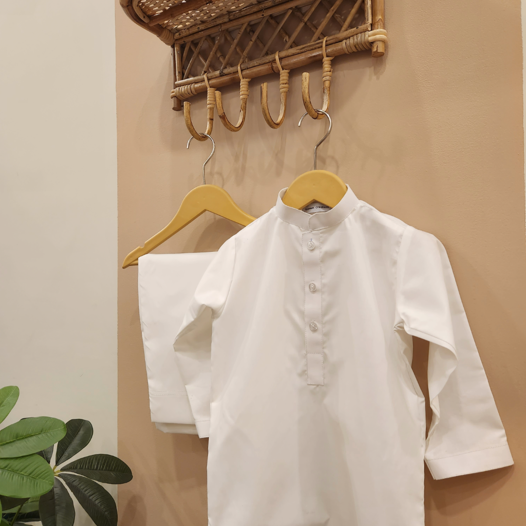 Classic White Kurta only