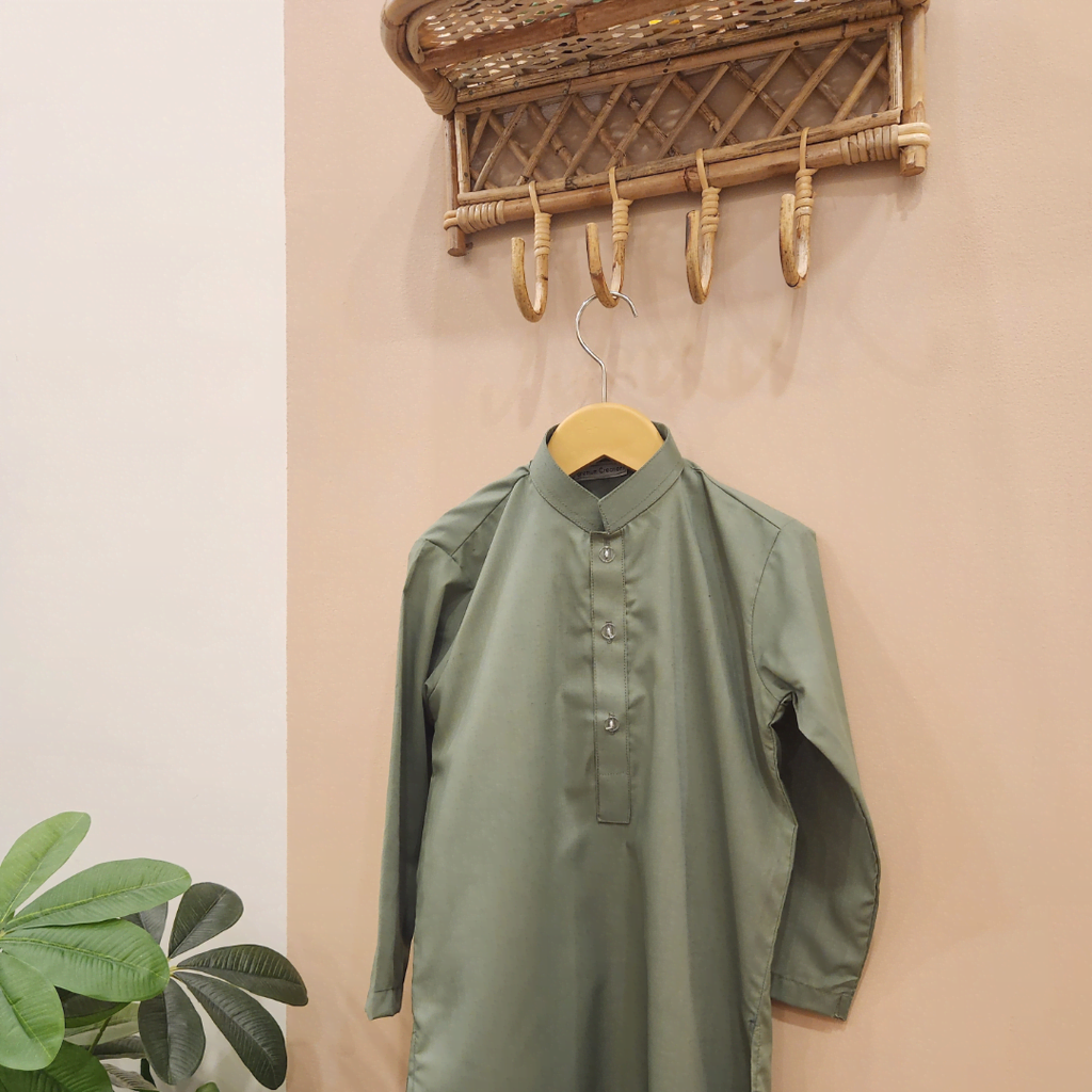 Classic Sage Green Kurta only