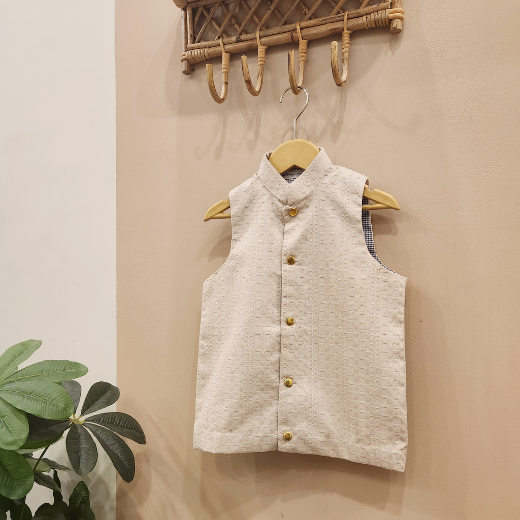 Beige Waistcoat