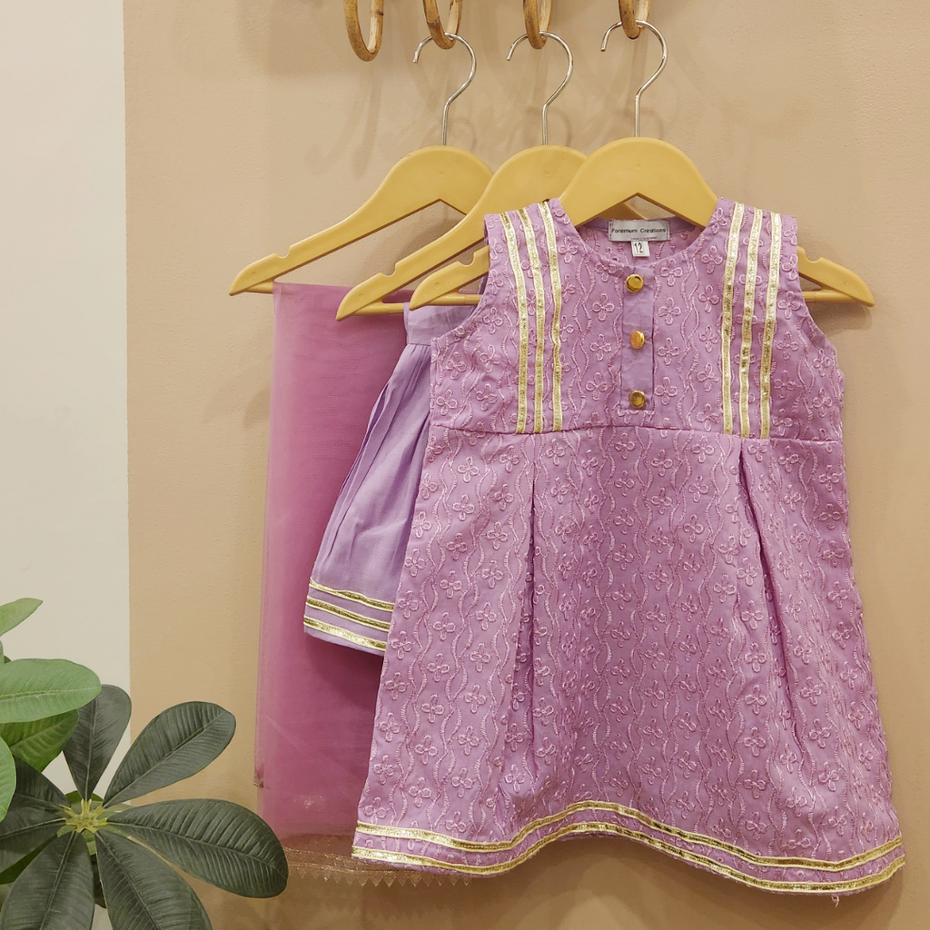 Lavender Bloom Set (Sleeveless)