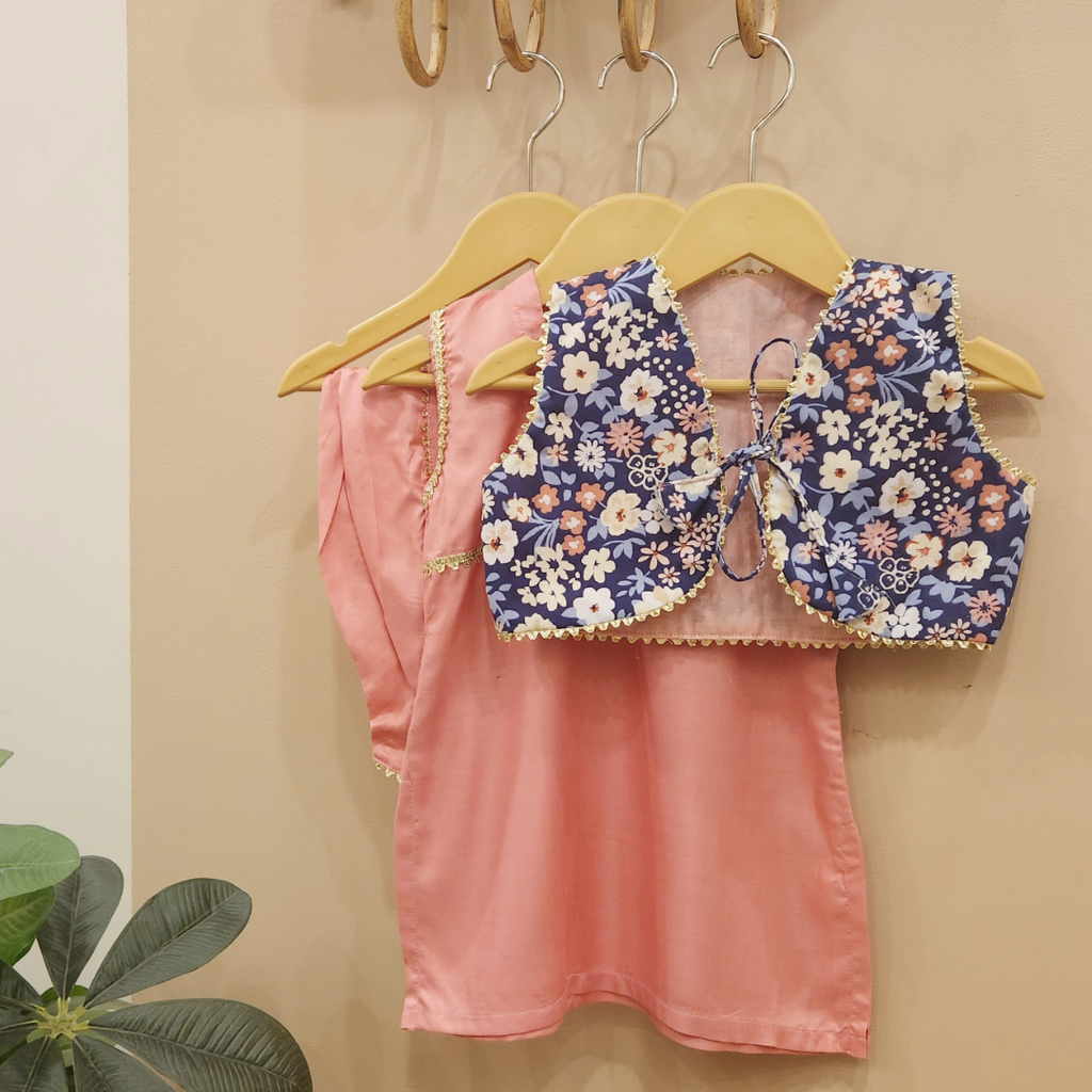 Midnight Floral Koti Set