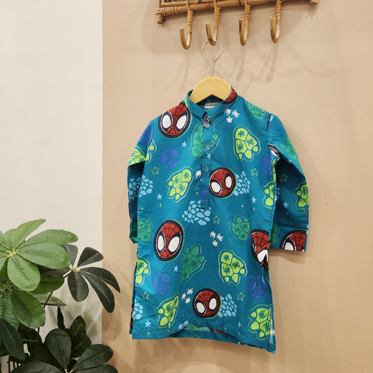 Amazing Spiderman Kurta