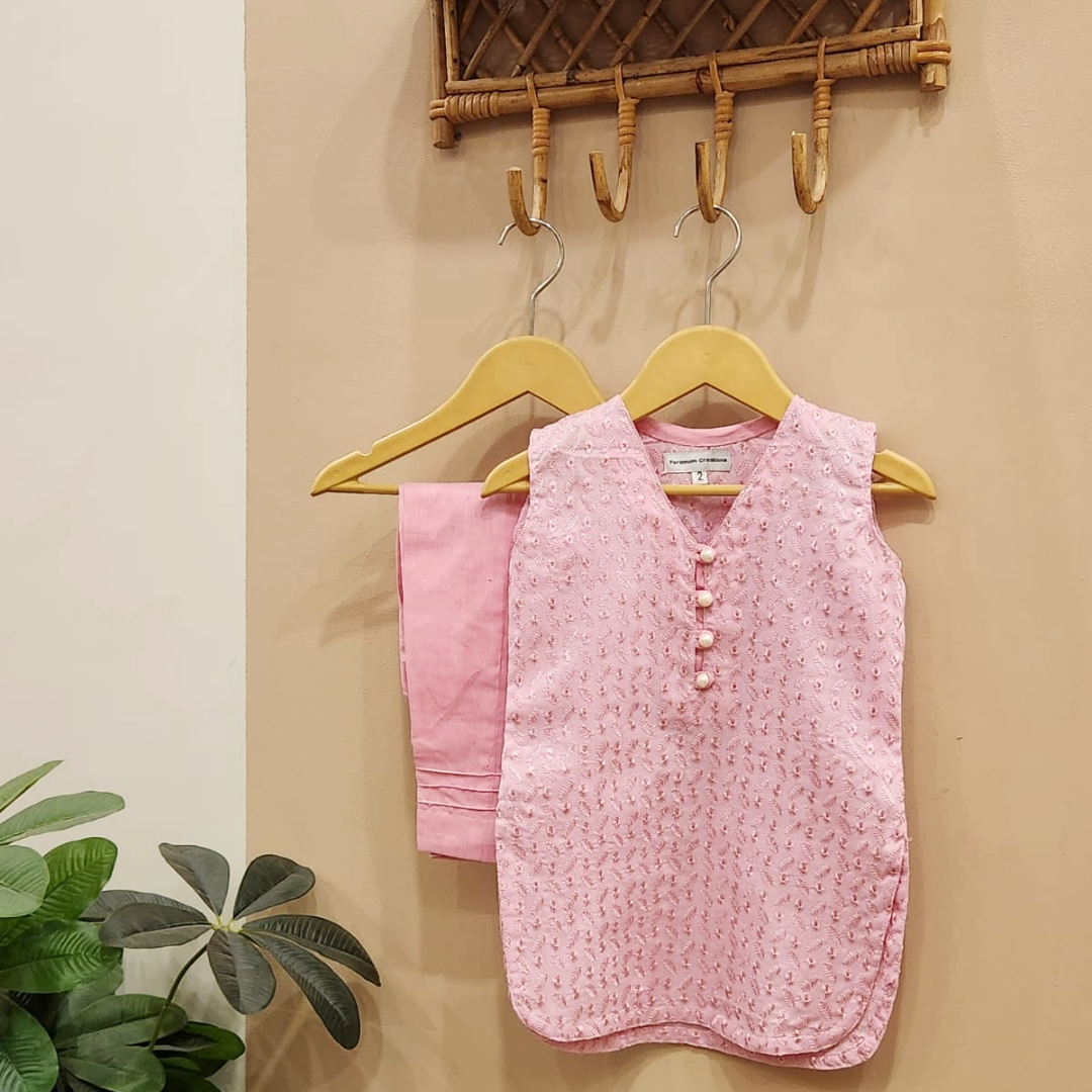 Powder Pink Breeze Set
