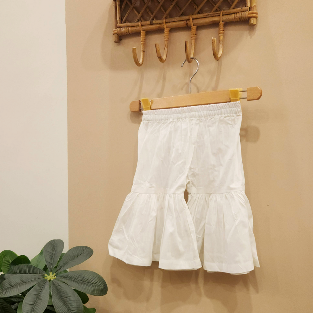 Candy Bloom Pearls Kurti with Gharara Set