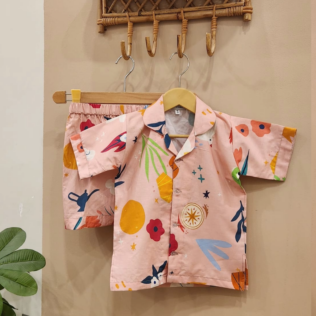 Peach Whimsy Safari Set