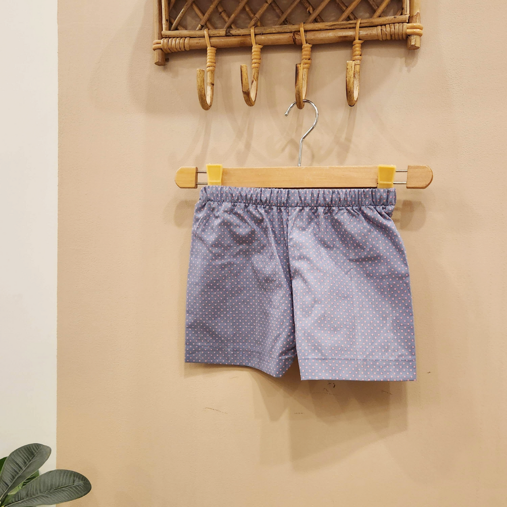 Polka Breeze Safari Suit