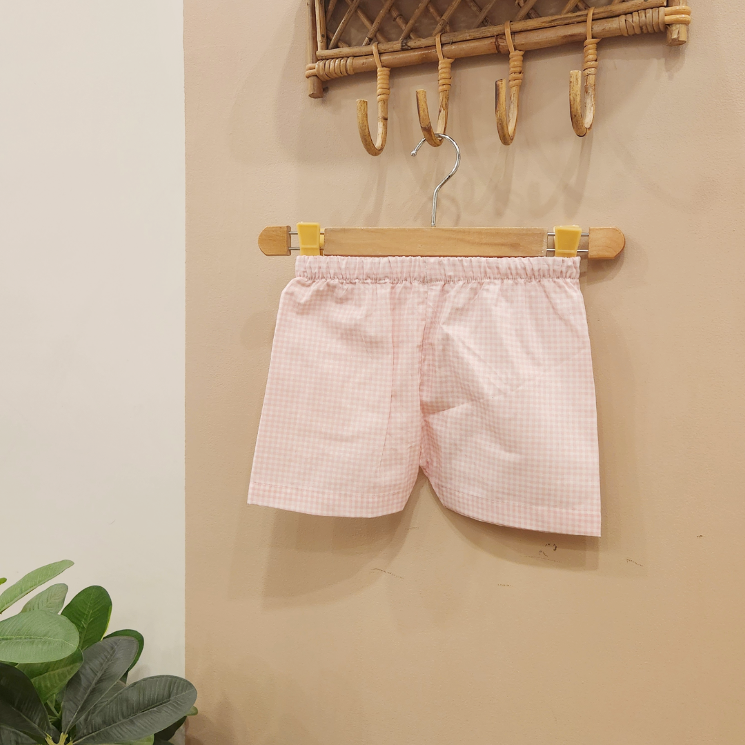 Pink Checkmate Safari Suit