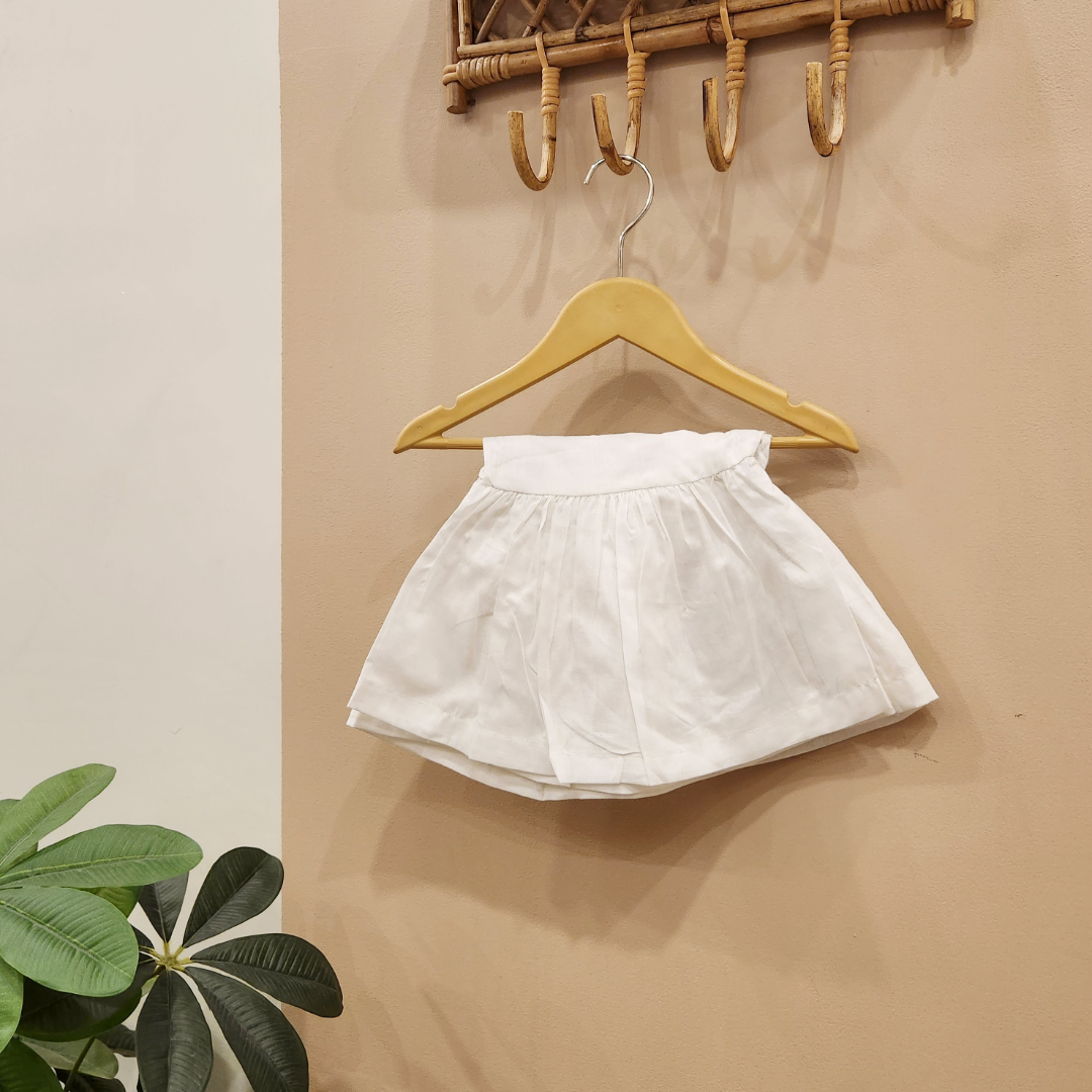 White Cotton Gharara