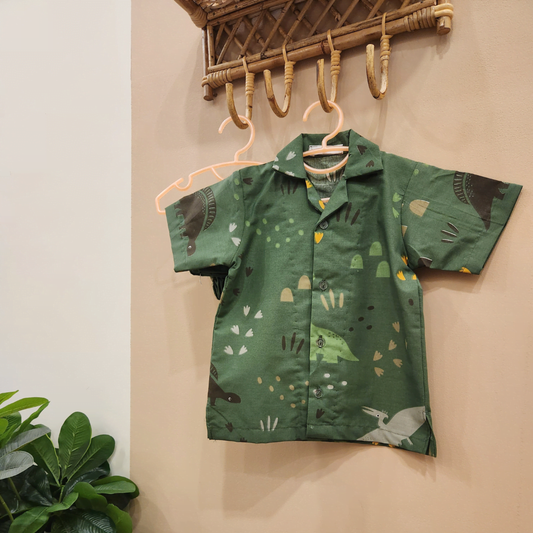 Dinos in Hiding Safari Suit