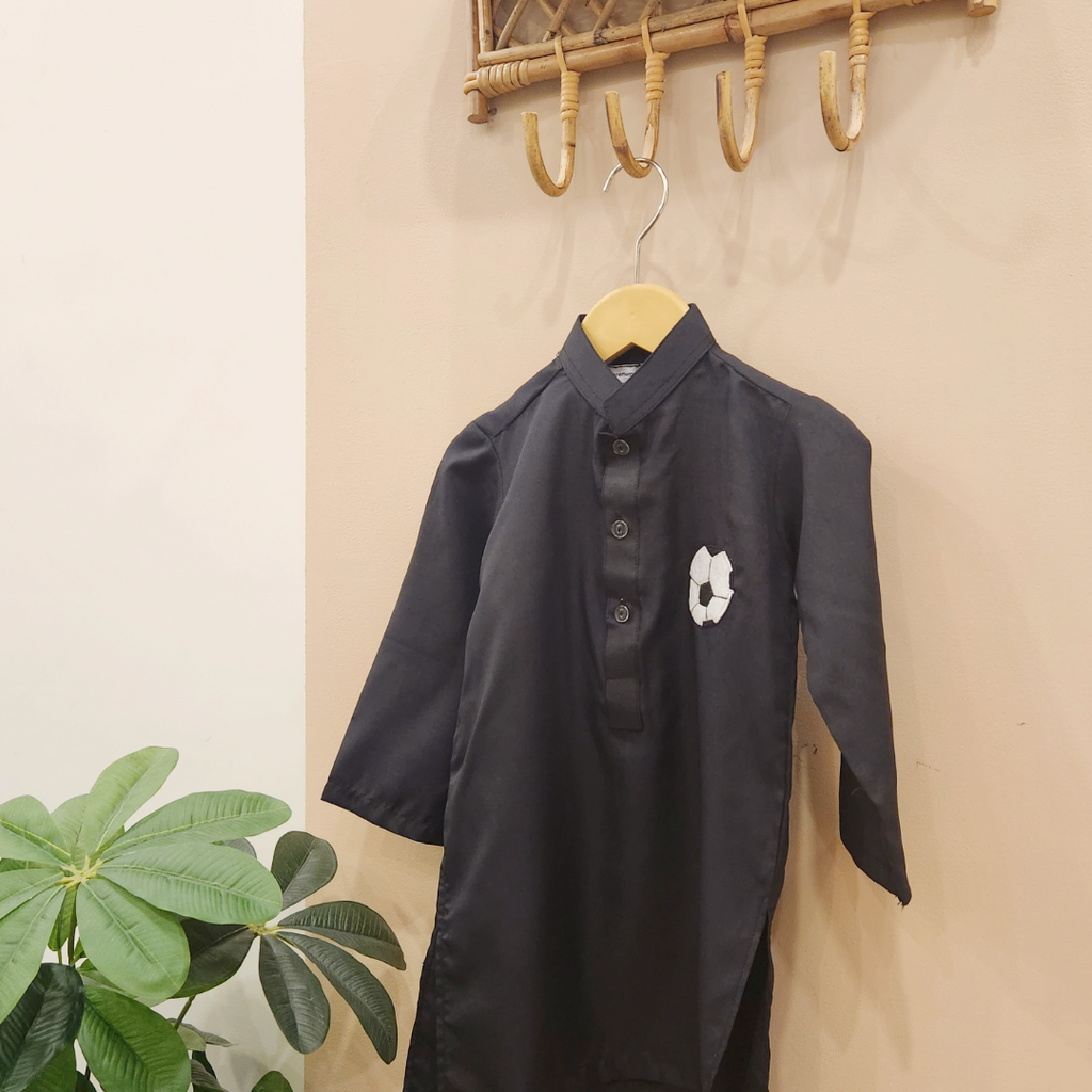 Black Football Kurta only