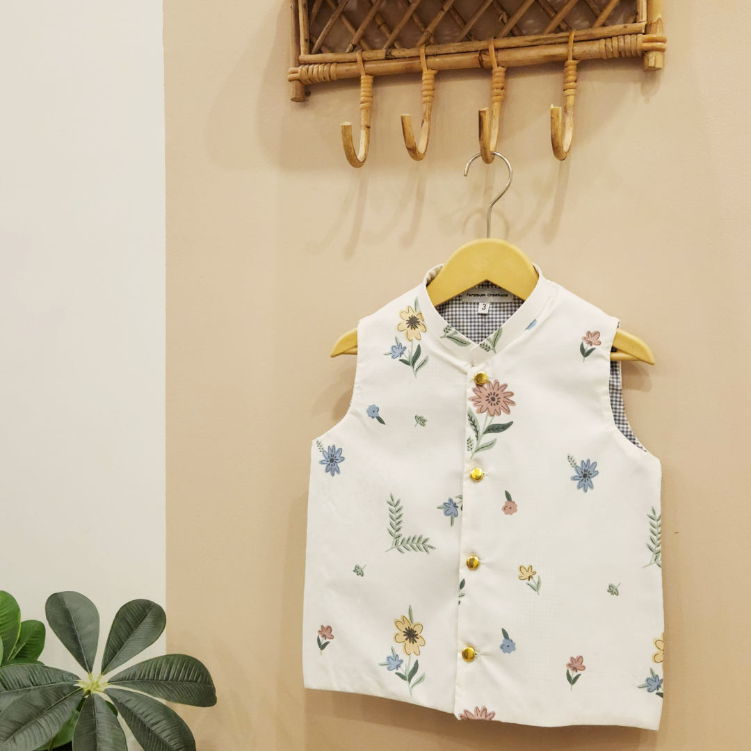 Ivory Garden Waistcoat