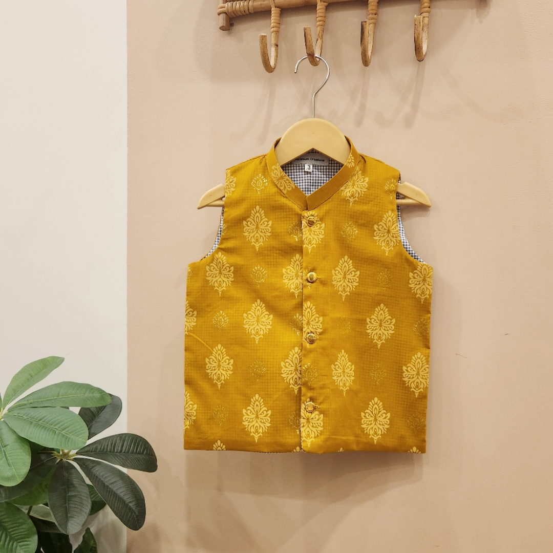 Gold Regal Waistcoat