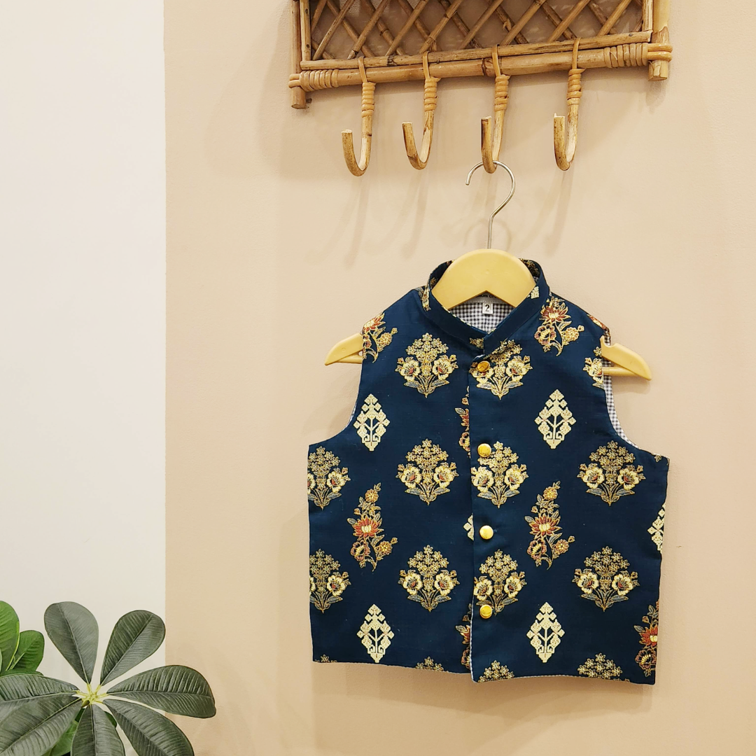 Navy Heritage Waistcoat