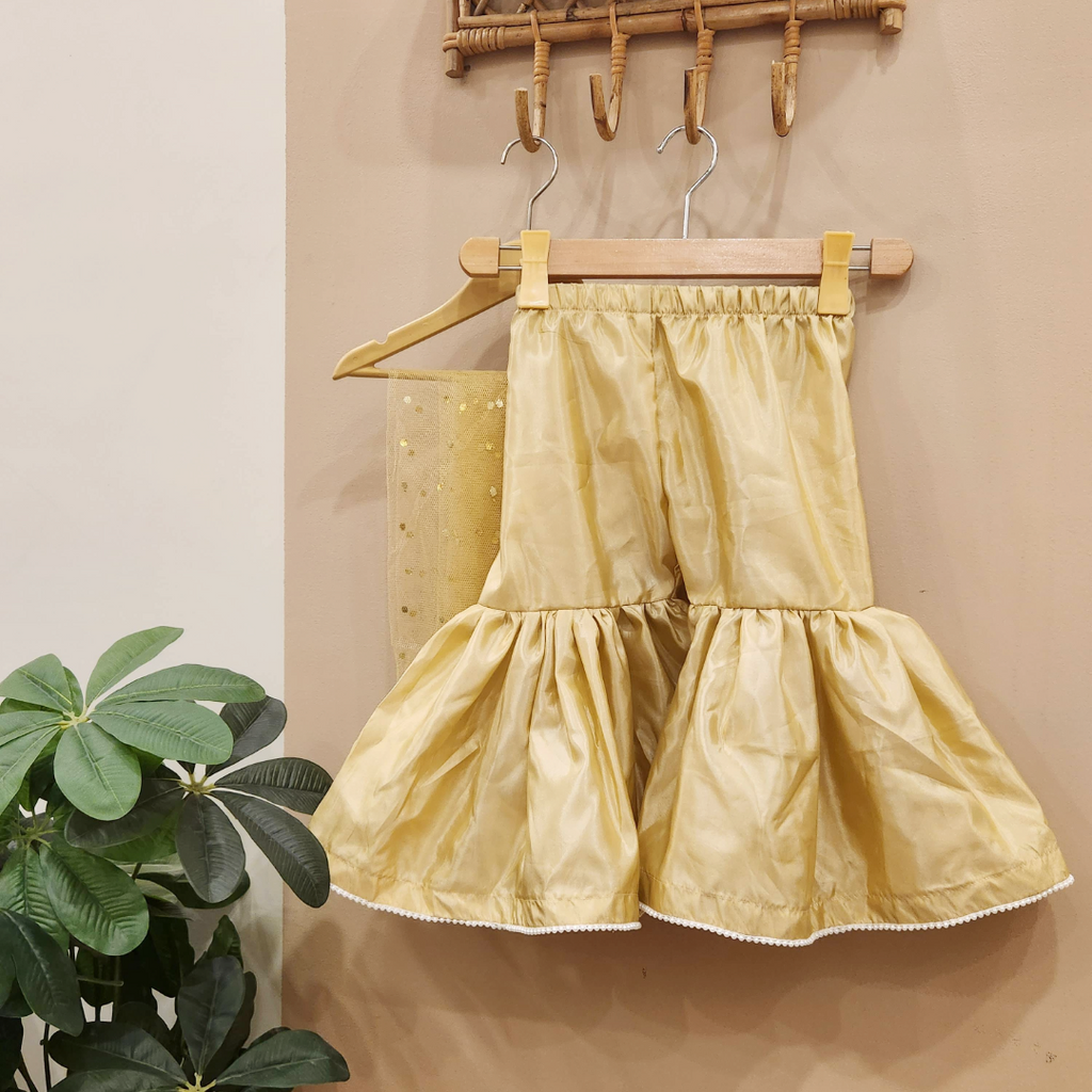 Luxe Gold Silk Butterflies Set